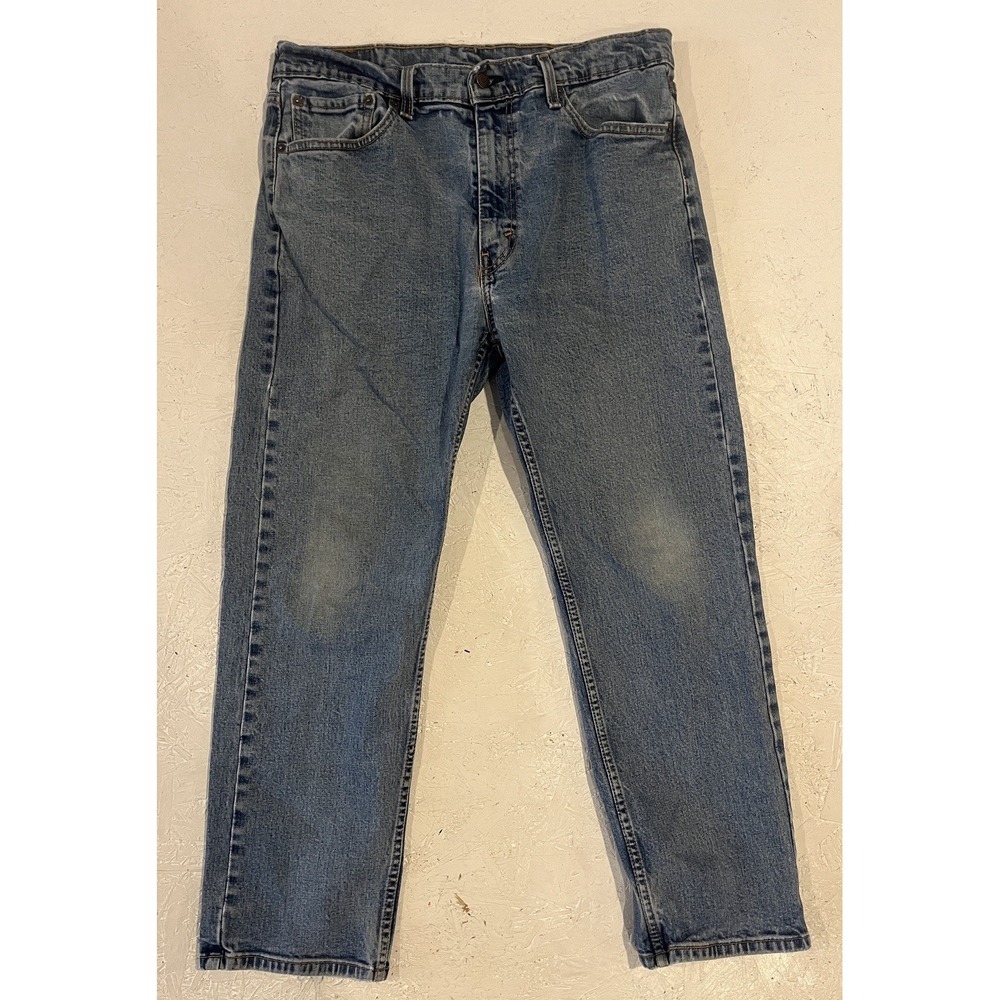 Levi's 505 Men's Jeans 36x29 Regular Straight Medium Wash Denim ClassicFit Pants